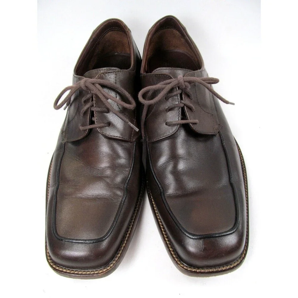 Johnston & Murphy Apron Toe Laceup Shoes Men's Size 10.5 M